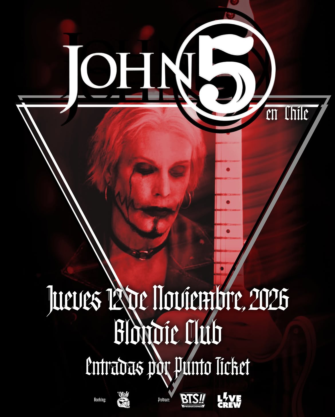 John 5 viene a Chile en plan solista